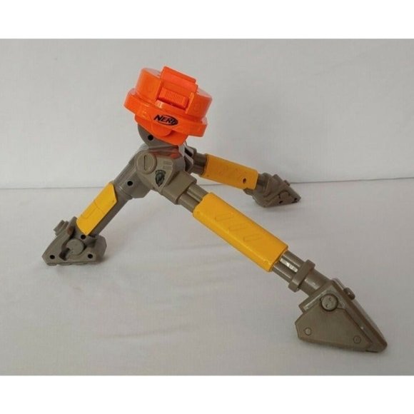 NERF N-STRIKE Vulcan EBF-25 Gun Part- Tri-Pod Tripod stand Fits Rhino base - Picture 1 of 10